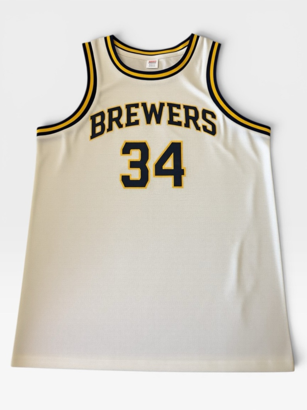 Giannis Antetokounmpo Milwaukee Brewers #34 "Crossover" Basketball Jersey